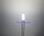 360° LED 3mm white diffus