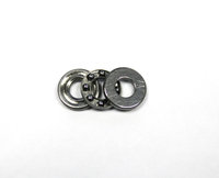 Axial ball bearing, 4x9x4.2mm, stainless