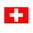 Flagge Schweiz, Seeflagge 42x28mm
